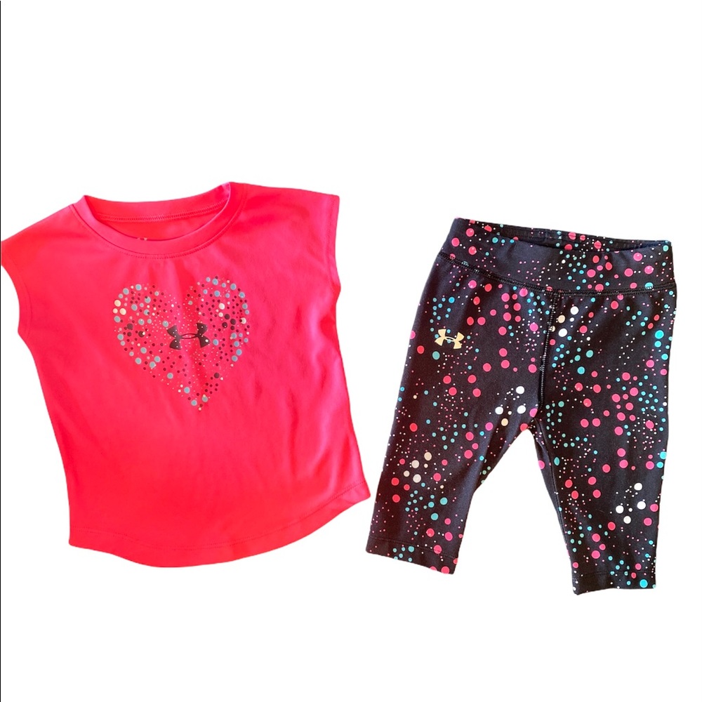 Baby girl Under Armour set